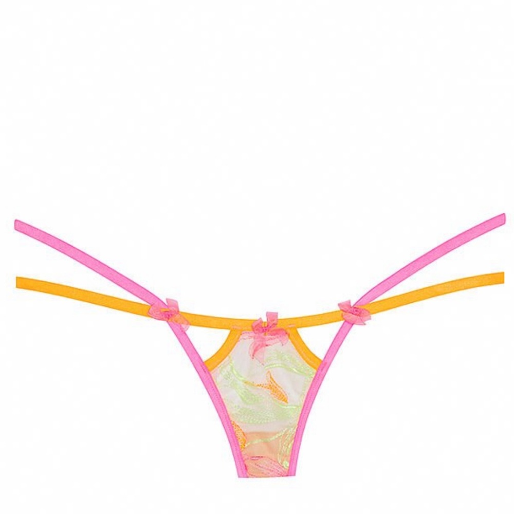 NWT For Love and Lemons FL&L Oversized Tulip Panty M & L